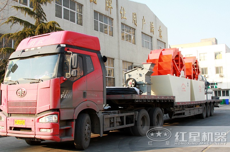 輪式洗砂機采購量大，發(fā)貨快